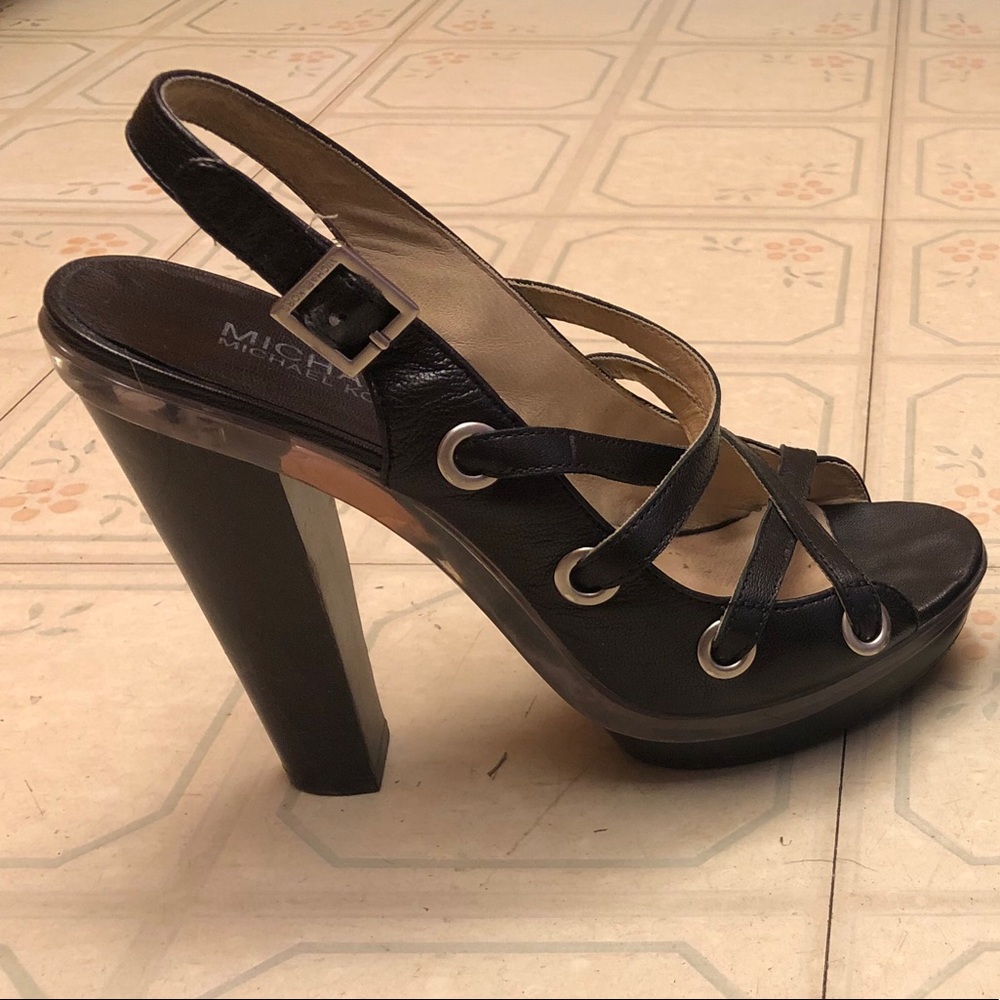 Michael Kors Astor Sling Madras Heels 8